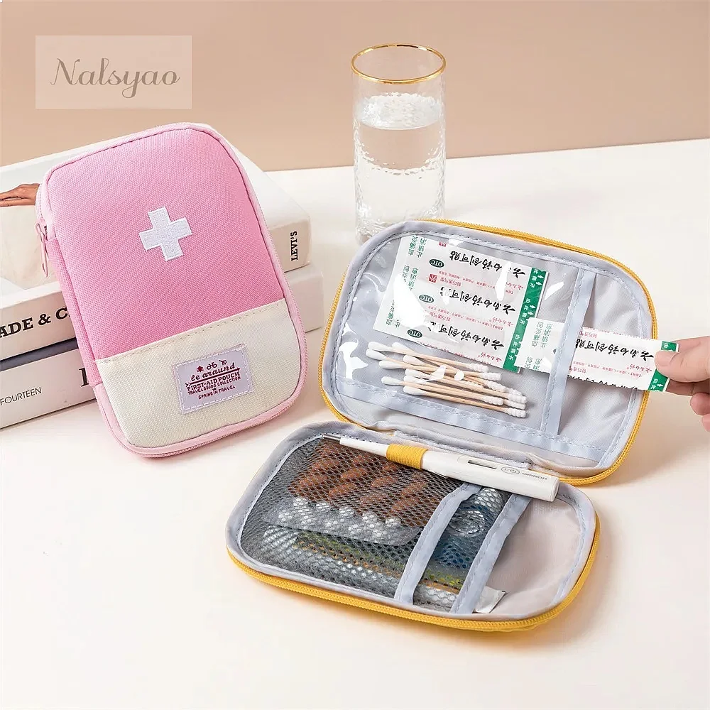 First Aid Bag Kit - 3 buah/set Tas Penyimpanan Medis Portabel,